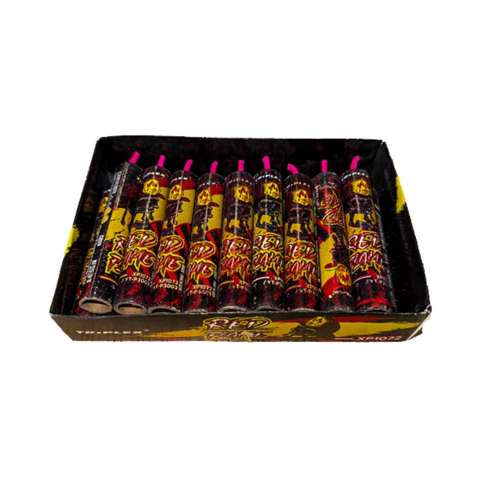Triplex Fireworks Sound Emitter Red Flame 20 stuks P1