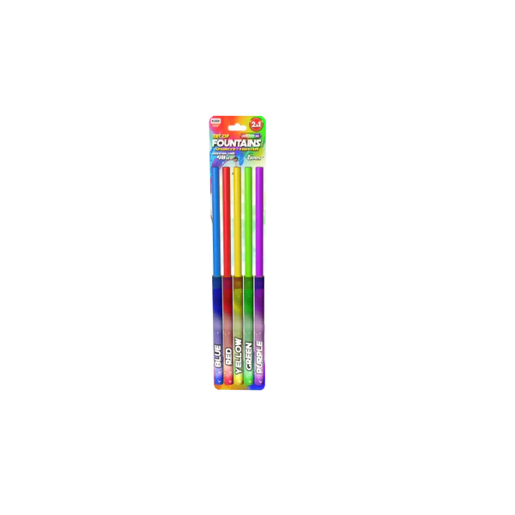 Klasek Torch Mix- Rood, Groen, Wit, Paars, Geel