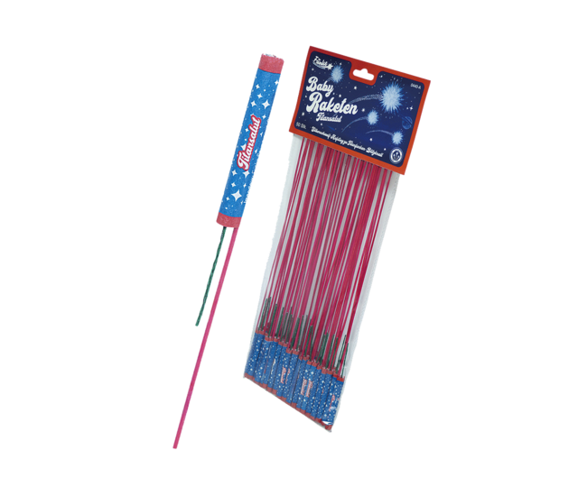 Baby-Raketen Titansalut