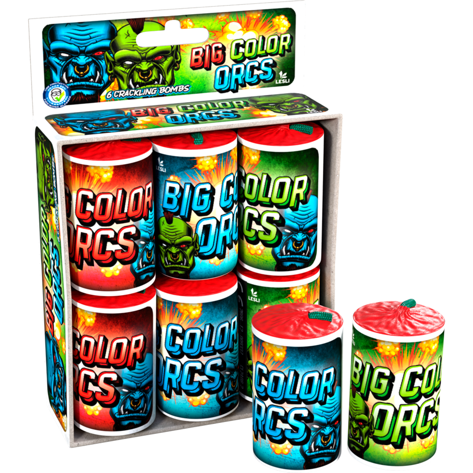 Lesli Vuurwerk Big Color Orcs