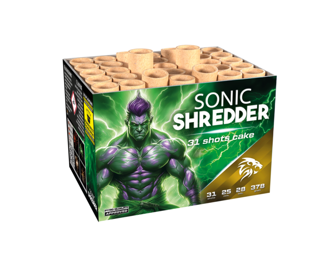 Sonic Shredder 31 shots
