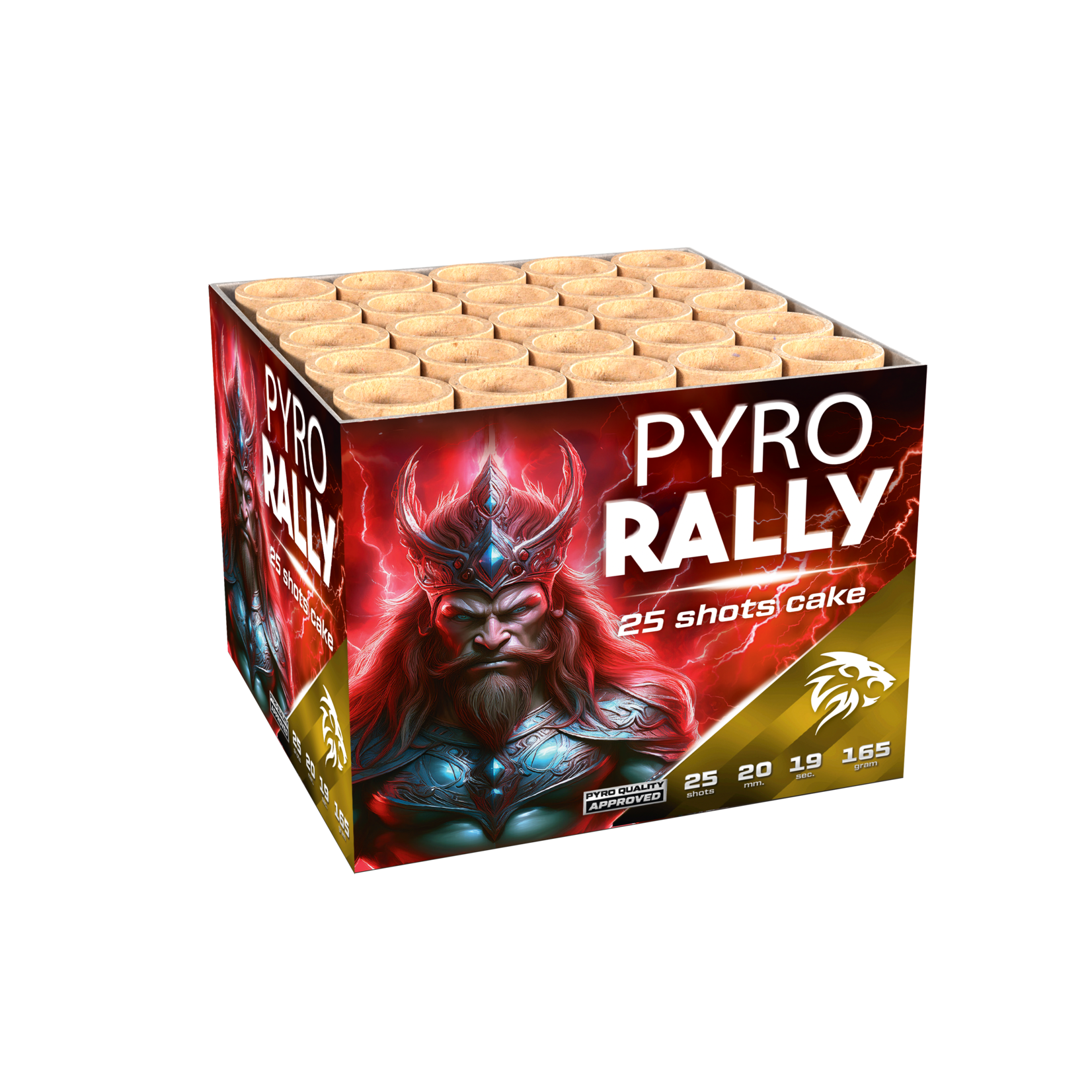 Vuurwerk Langenberg Pyro Rally 25 shots