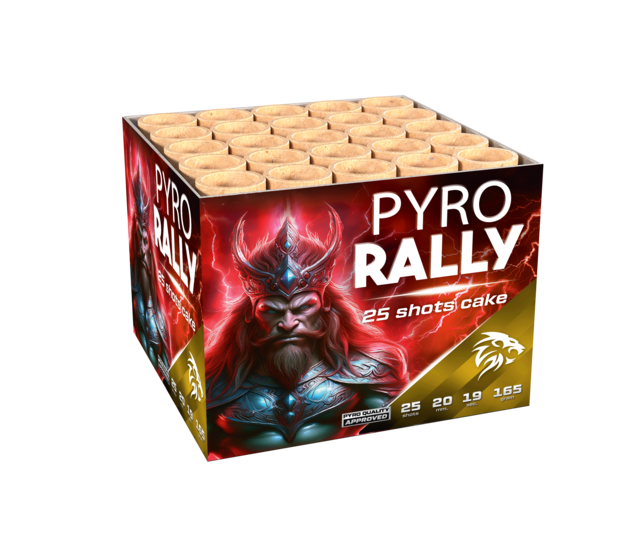 Pyro Rally 25 shots