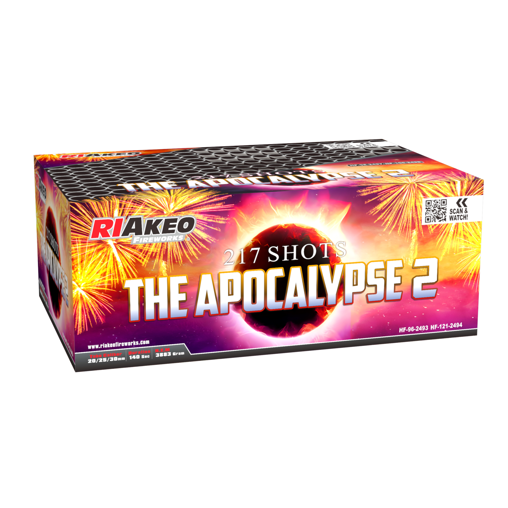 Riakeo Fireworks The Apocalypse 409 Shots