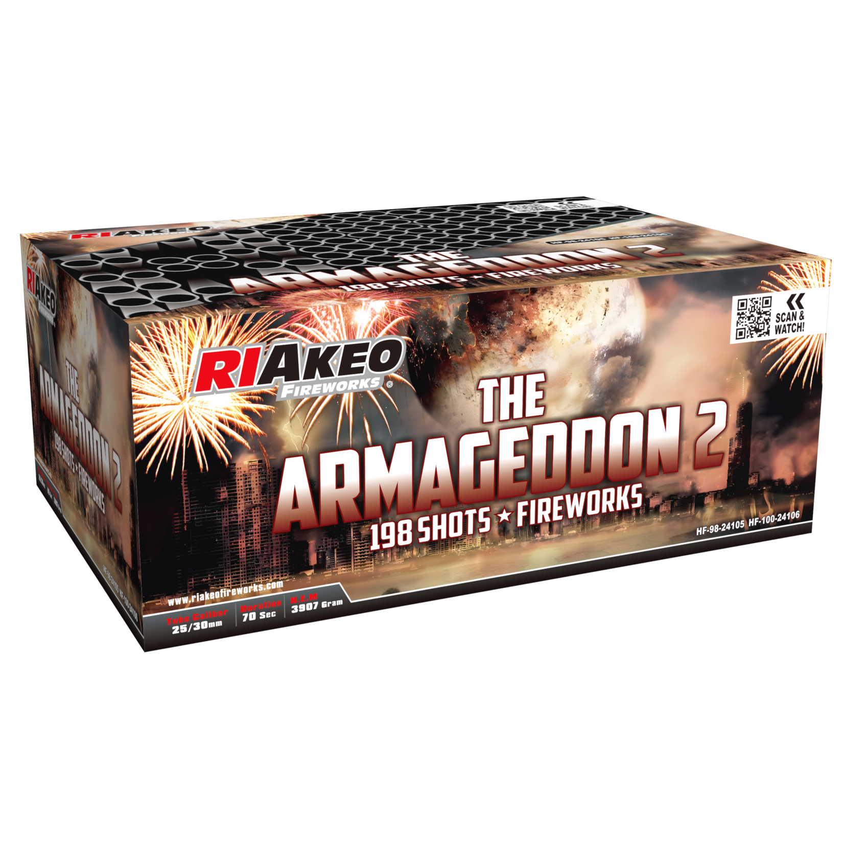 Riakeo Fireworks The Armageddon 392 Shots