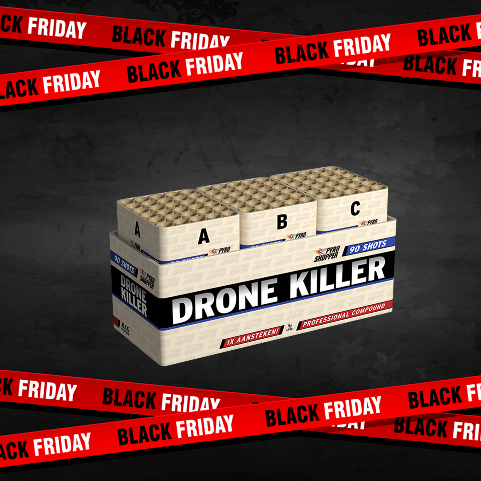 Lesli Vuurwerk Drone Killer