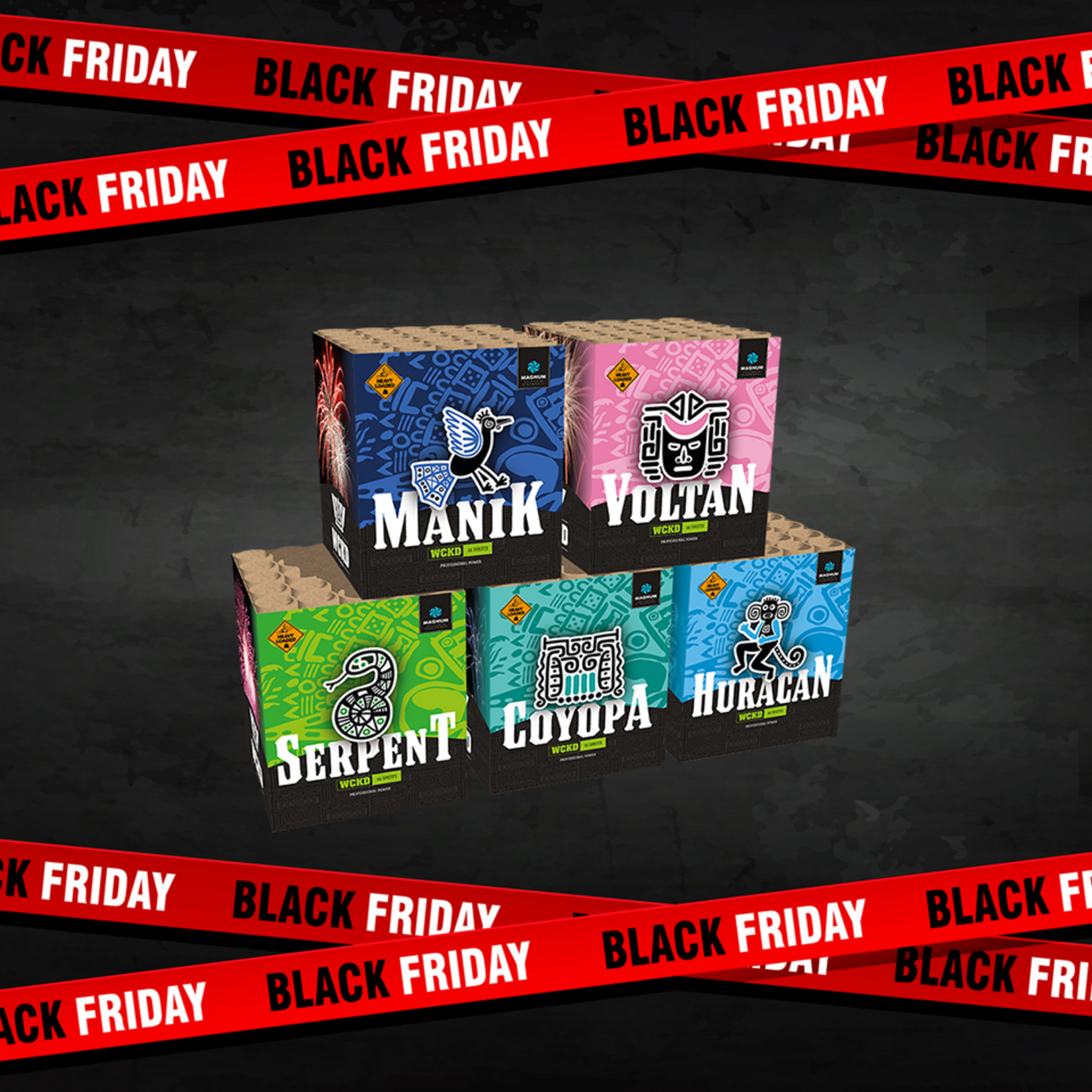 Magnum Vuurwerk WCKD Heroes