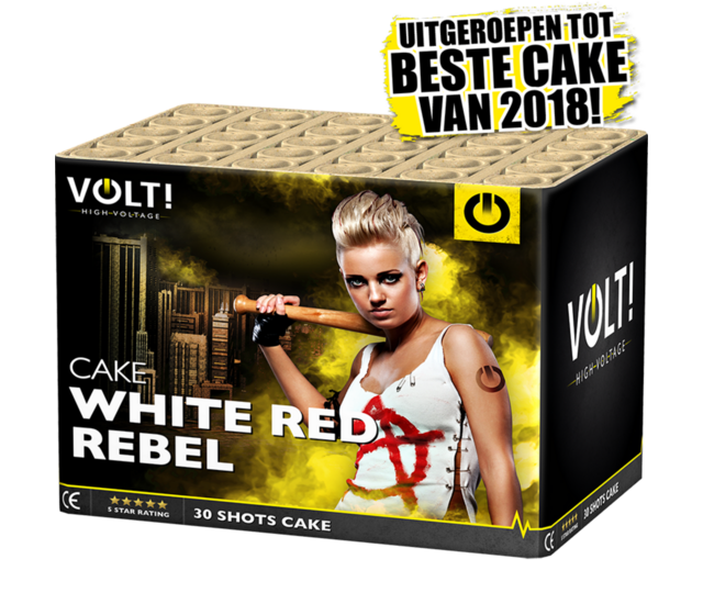 White Red Rebel 30 shots