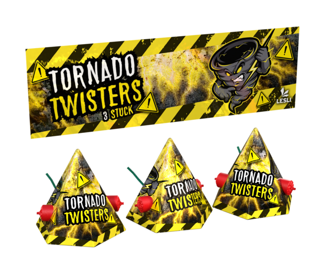 Tornado Twister 3 stück
