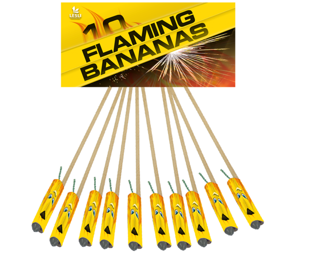 Flaming Bananas