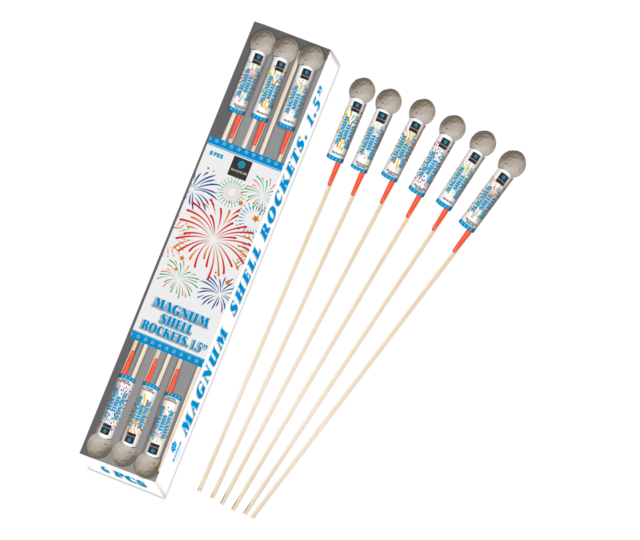 1.5" Shell Rockets