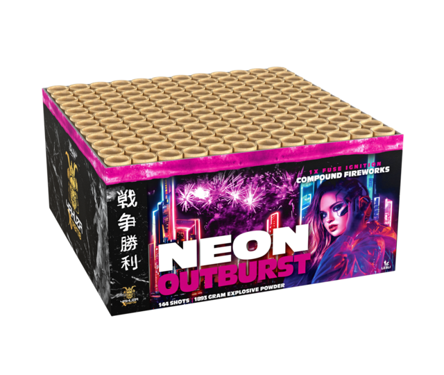 Neon Outburst 144 Shots