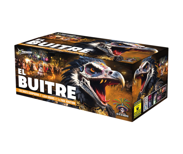 El Buitre 128 Schuss