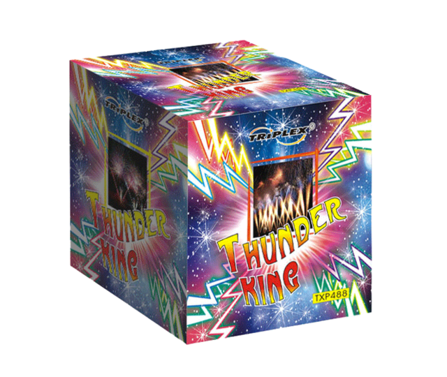 TXP488 0.8" Cake Thunder King 25 schüsse