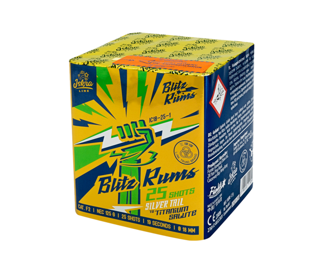Blitz Rums 25 Shots