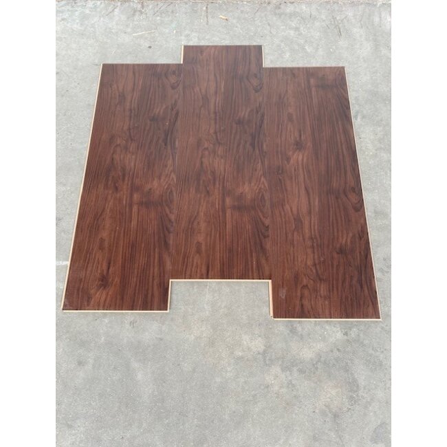 QualyCork KLIK Wood PVC Notelaar OP=OP