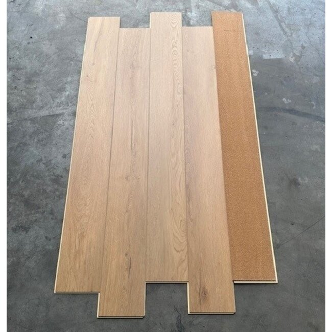 Kurk & Kurk KLIK COREtec Naturals Sorrel met geïntegreerde kurkonderlaag (OP=OP)