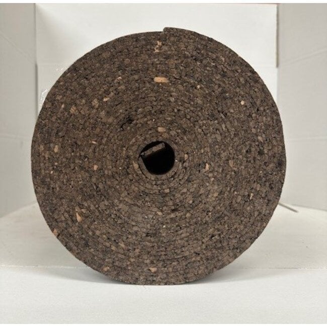 Kurk & Kurk Prikwand BLACK kurk 4mm (0,5m breed-10 meter lang)