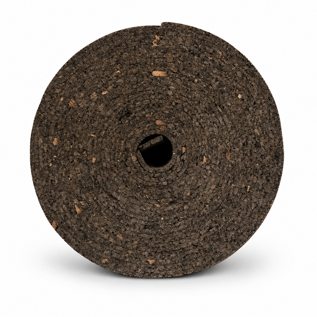 Kurk & Kurk Prikwand BLACK kurk 4mm (0,5m breed-10 meter lang)
