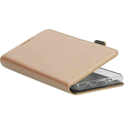 Mobiparts Saffiano Wallet Case - Samsung Galaxy A21S Gold
