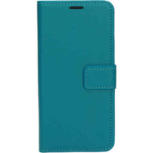 Mobiparts Saffiano Wallet Case - Samsung Galaxy A51 Turquoise
