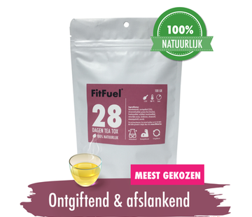FITFUEL wellness thee-Dit is Belgisch  Theetox 28 dagen 100gr