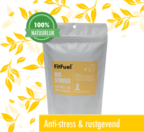 FITFUEL wellness thee-Dit is Belgisch  No stress wellness thee 100gr