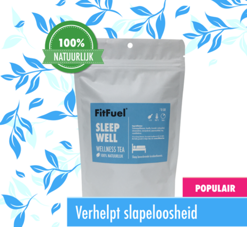 FITFUEL wellness thee-Dit is Belgisch  Sleep well thee 100mg