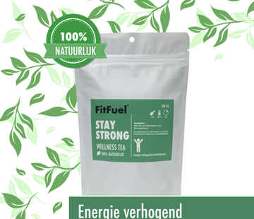 FITFUEL wellness thee-Dit is Belgisch  Stay strong thee 100mg