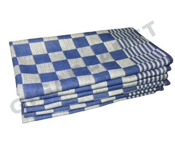 2SLEEP - Belgsich merk Keukenhanddoek CHESS 65x65 / 6stuks aan