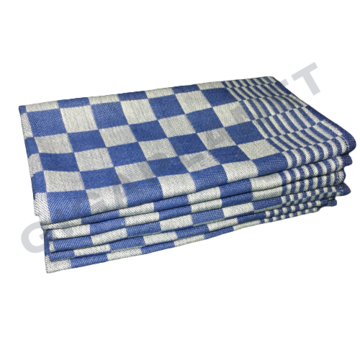 2SLEEP - Belgsich merk Keukenhanddoek CHESS 65x65 / 6stuks aan