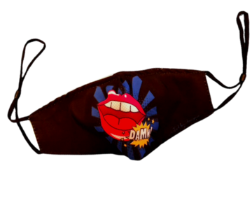 Wasbaar mondmasker - Pop Art