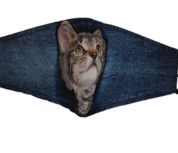 Wasbaar mondmasker - Cat lover