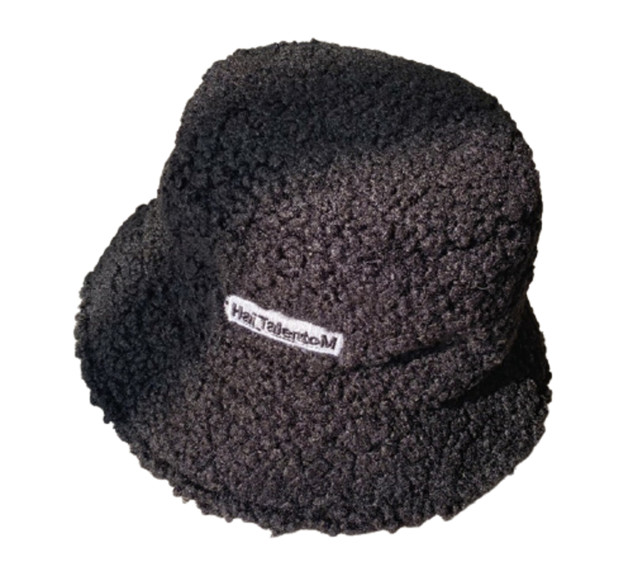 Winter teddy hoedje - Talento - fluffy vissershoedje