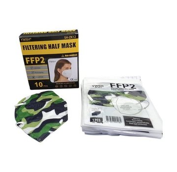 FFP2 camouflage desert storm / prijs voor 10st