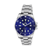 Mats-Watch horloges - Belgisch merk  Mats Watch-Sapphire Blue heren horloge