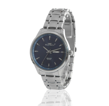 Mats-Watch horloges - Belgisch merk  Mats watch - Midnight blues -zilver-voor heren