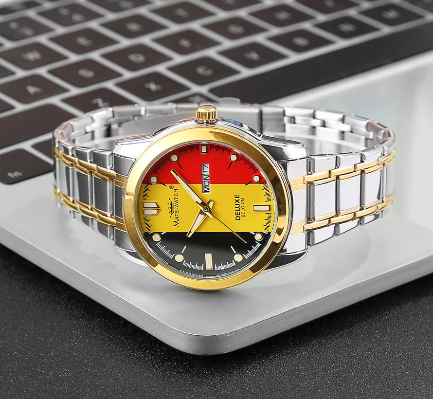 Mats Watch - Belgium deluxe - zilver - heren