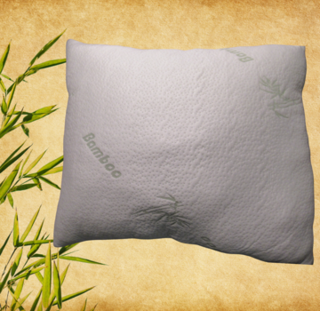 Bamboo kussen met wasbare vulling