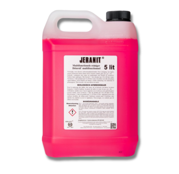 Jeranit multireiniger - ontmosser - biologische afbreekbare reiniger  Jeranit Multi reiniger -5liter