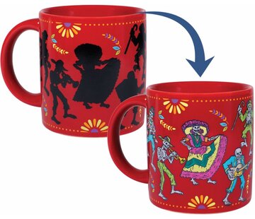 The Uneployed  Philosophers Guild UPG Mug - Day Of The Dead