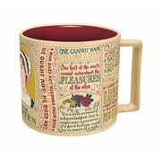 The Uneployed  Philosophers Guild UPG Mug - Jane Austen