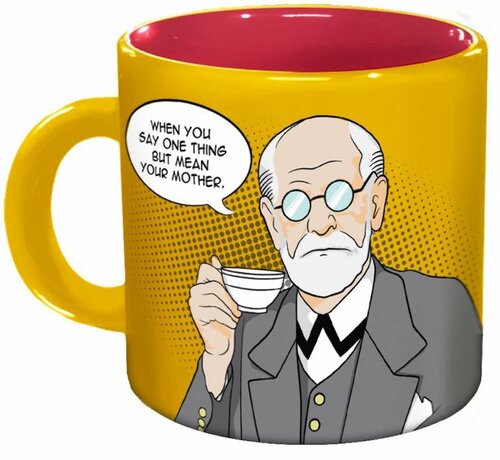 The Uneployed  Philosophers Guild UPG Mug - Freudian Sips