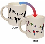 The Uneployed  Philosophers Guild UPG Mug - Birds on a Wire