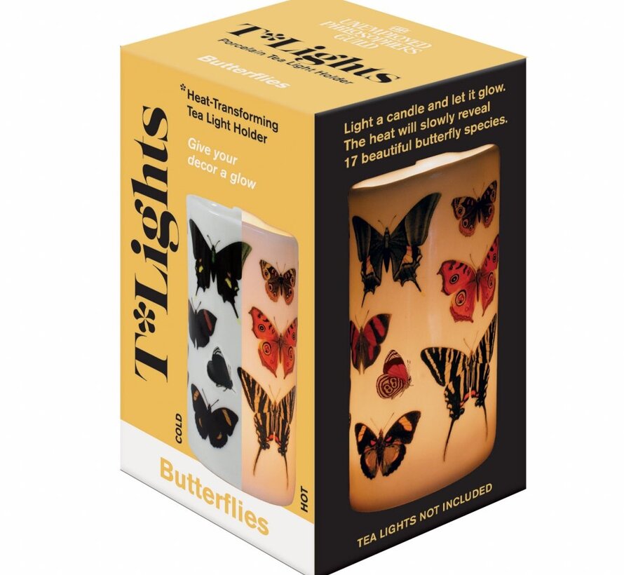 UPG T-Light Holder - Butterflies