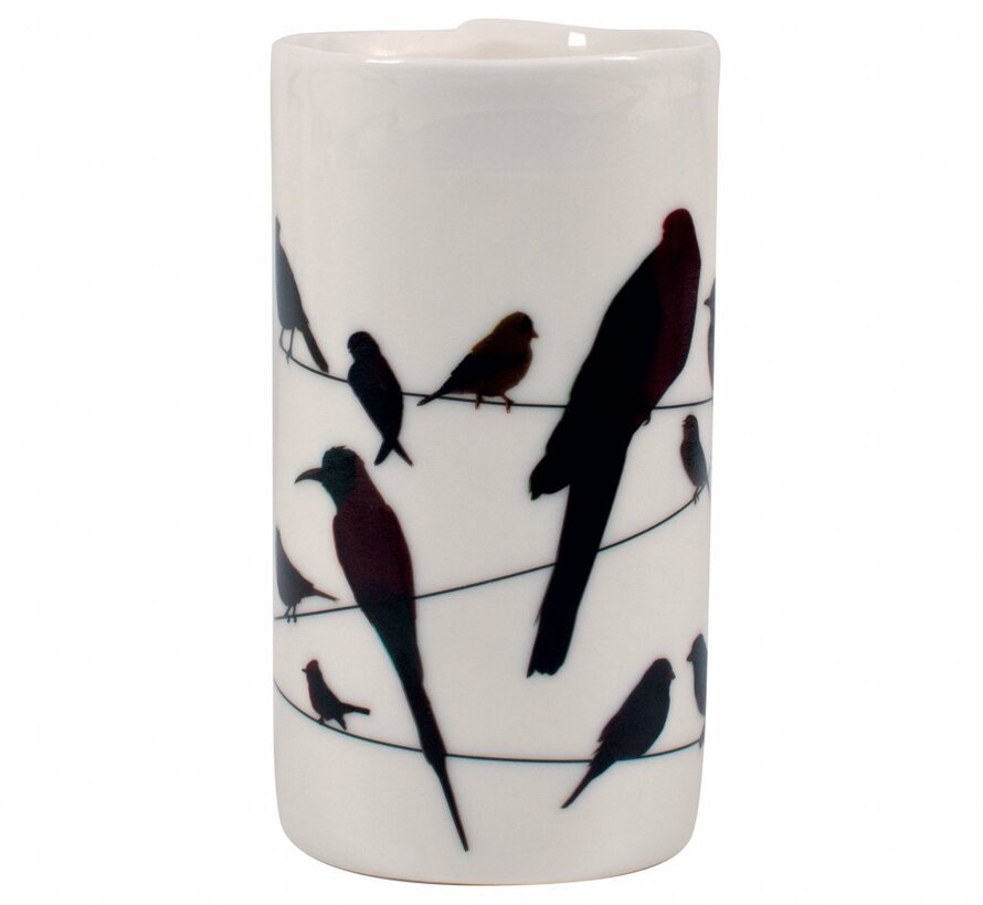 UPG T-Light Holder - Birds on a Wire