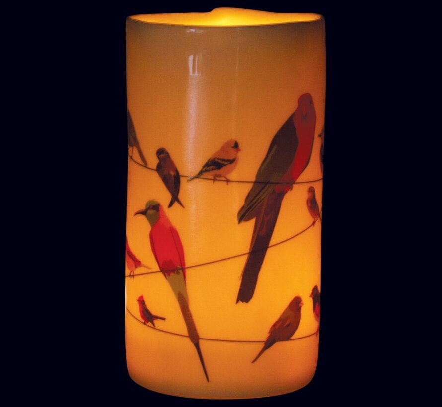 UPG T-Light Holder - Birds on a Wire