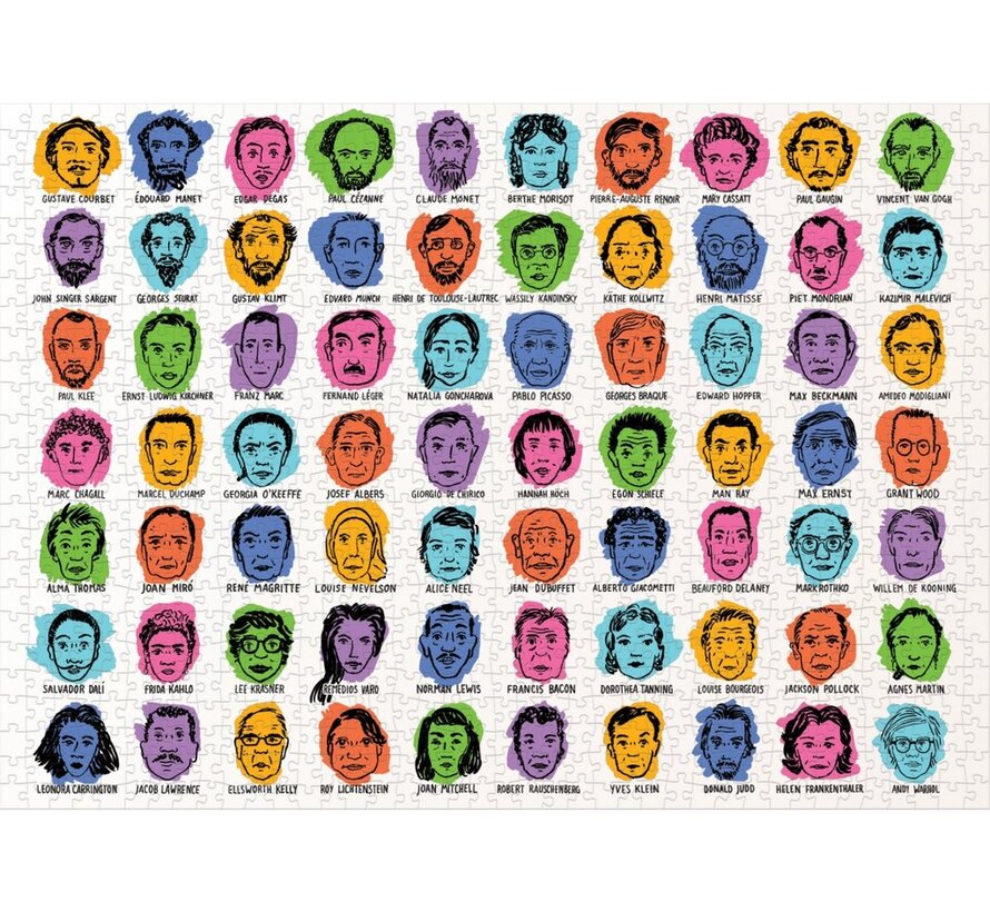 UPG Puzzle - Modern Artists