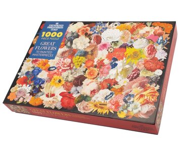The Uneployed  Philosophers Guild UPG Puzzle - Great Flowers of Art