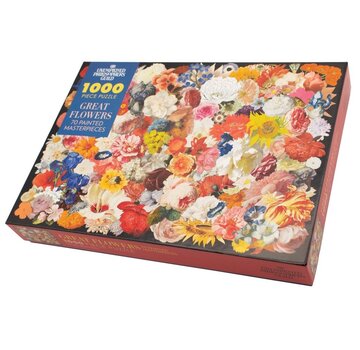 The Uneployed  Philosophers Guild UPG Puzzle - Great Flowers of Art